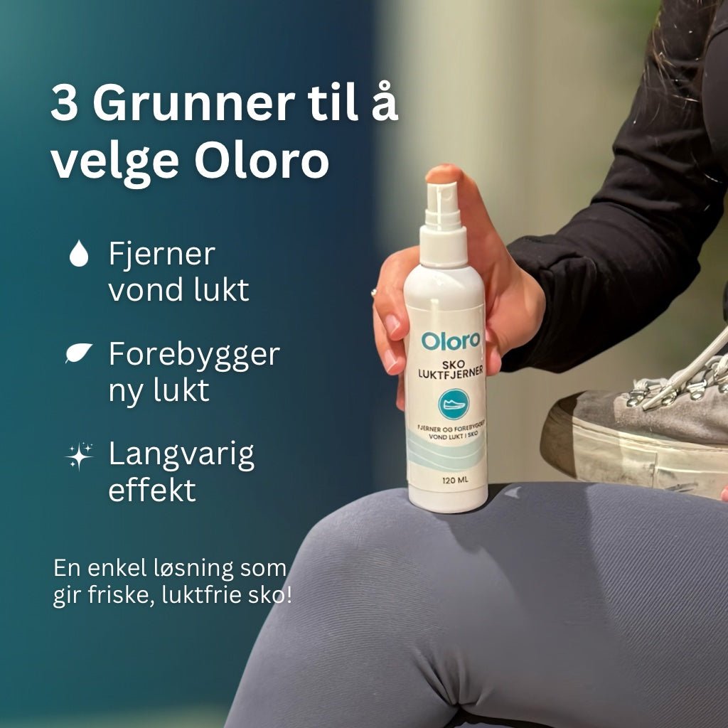 Oloro - Sko Luktfjerner - Oloro