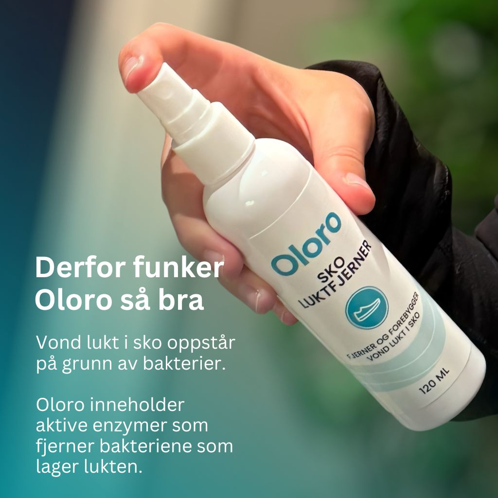 Oloro - Sko Luktfjerner (forhåndsbestilling)
