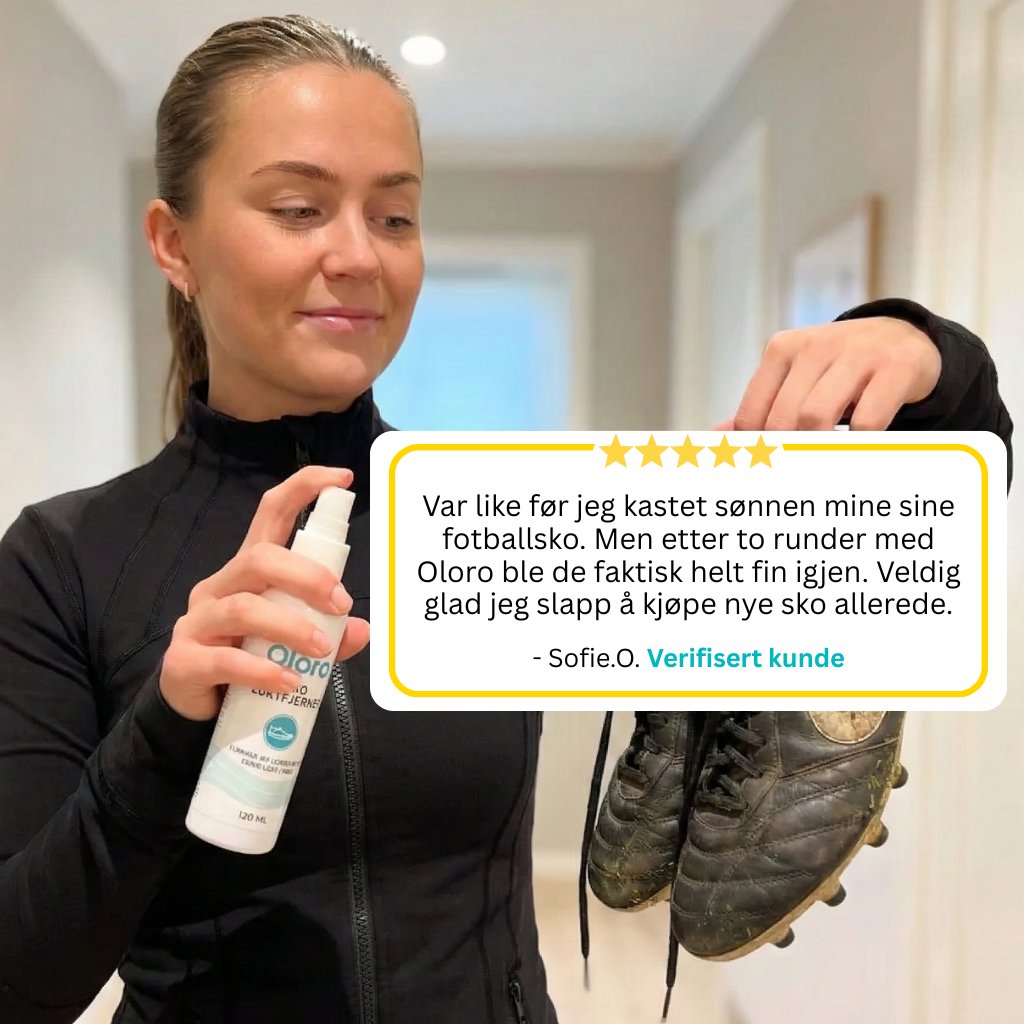 Oloro BioAktiv Sko Luktfjerner