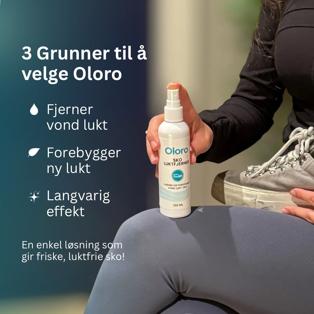 Oloro - Sko Luktfjerner