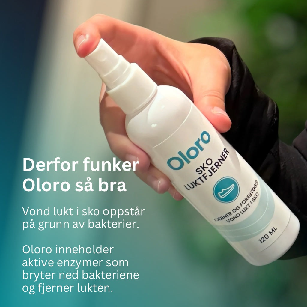 Oloro - Sko Luktfjerner